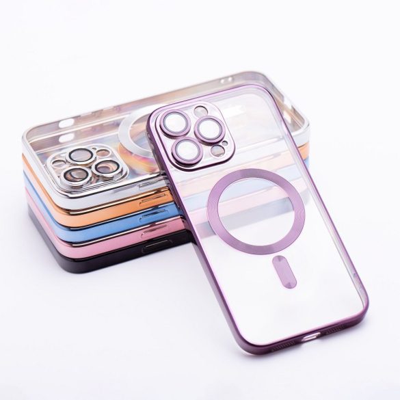 Husă Electro Mag Husă pentru IPHONE 12 argintiu