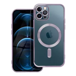   HUSĂ! - Husă Electro Mag Husă pentru IPHONE 12 PRO violet închis