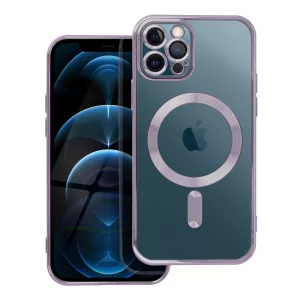 HUSĂ! - Husă Electro Mag Husă pentru IPHONE 12 PRO violet închis