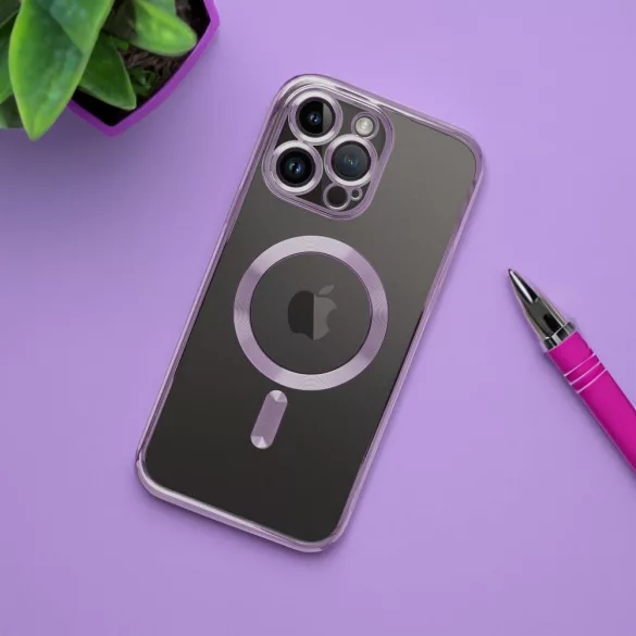 HUSĂ! - Husă Electro Mag Husă pentru IPHONE 12 PRO violet închis