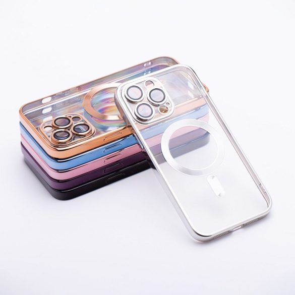 Husă Electro Mag Husă pentru IPHONE 12 PRO MAX argintiu