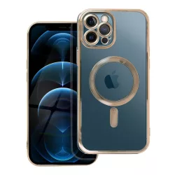   HUSĂ! - Husă Electro Mag Husă pentru IPHONE 12 PRO MAX auriu