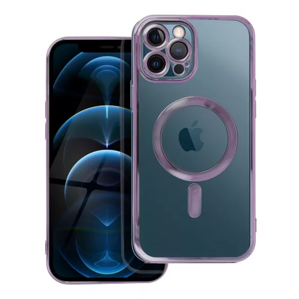HUSĂ! - Electro Mag Husă husă pentru IPHONE 12 PRO MAX Deep violet