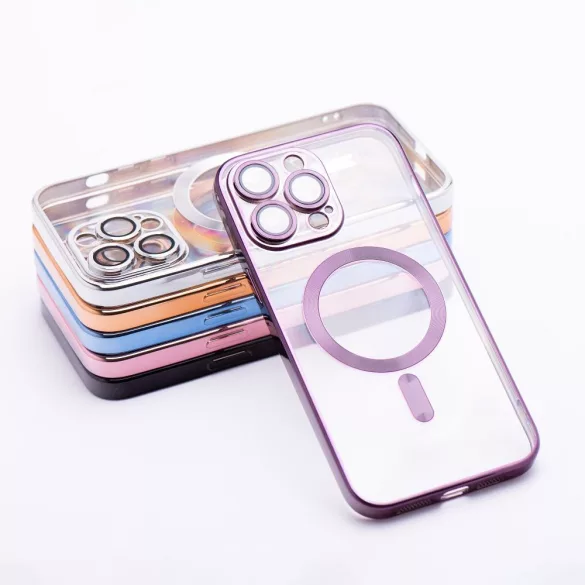 HUSĂ! - Electro Mag Husă husă pentru IPHONE 12 PRO MAX Deep violet