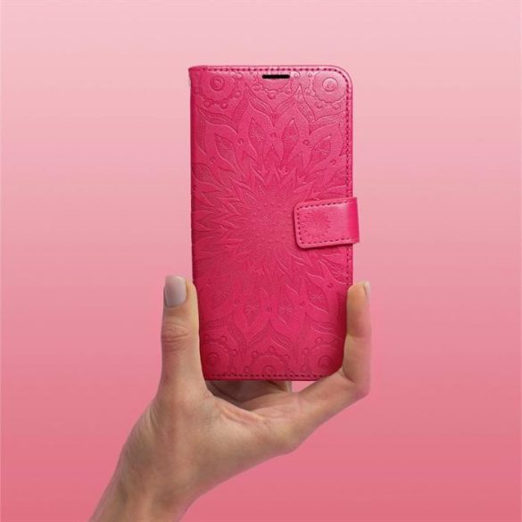 MEZZO Husă carte pentru XIAOMI Redmi NOTE 12 5G mandala magenta