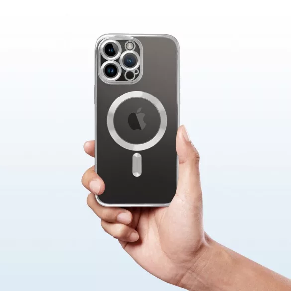 HUSĂ! - Husă Electro Mag Husă pentru IPHONE 11 argintiu