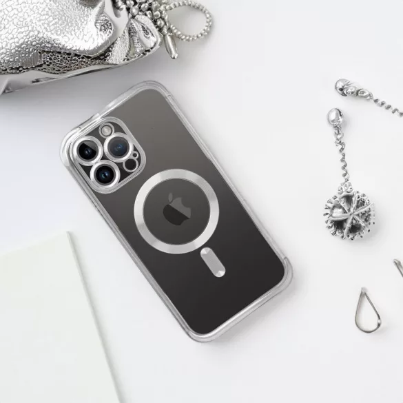HUSĂ! - Husă Electro Mag Husă pentru IPHONE 11 argintiu