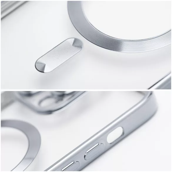 HUSĂ! - Husă Electro Mag Husă pentru IPHONE 11 argintiu