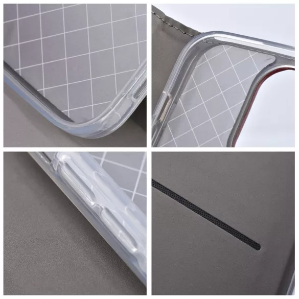 HUSĂ! - Smart Magneto Husă tip carte for XIAOMI REDMI NOTE 12S burgundy