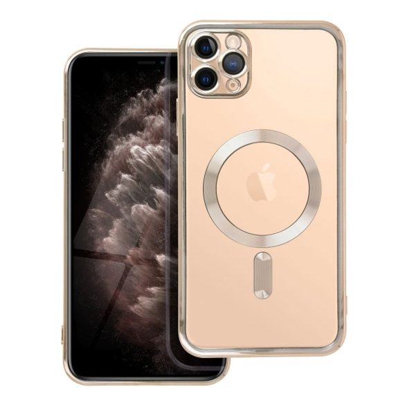 Husă Electro Mag Husă pentru IPHONE 11 PRO MAX auriu