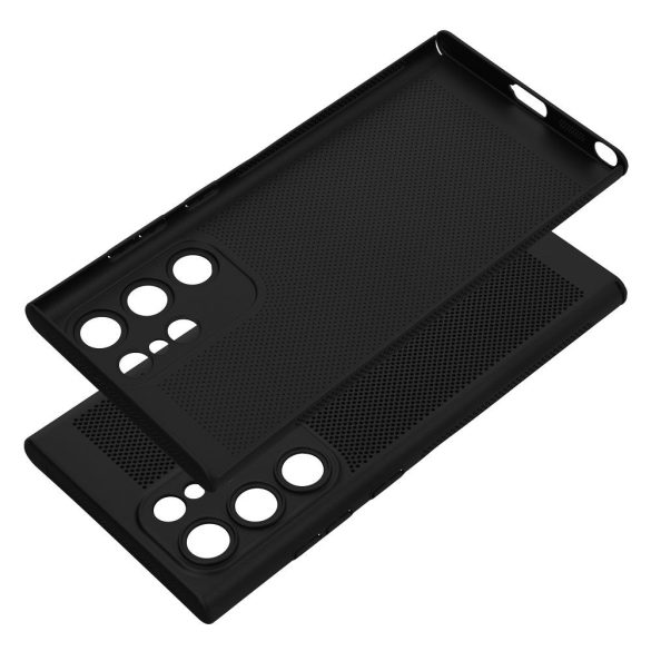 BREEZY husă pentru SAMSUNG S22 Ultra negru