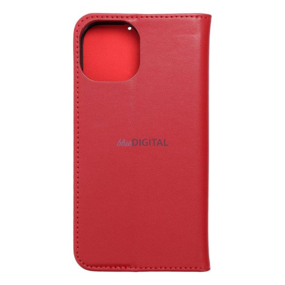 Husă din piele SMART PRO pentru IPHONE 15 claret