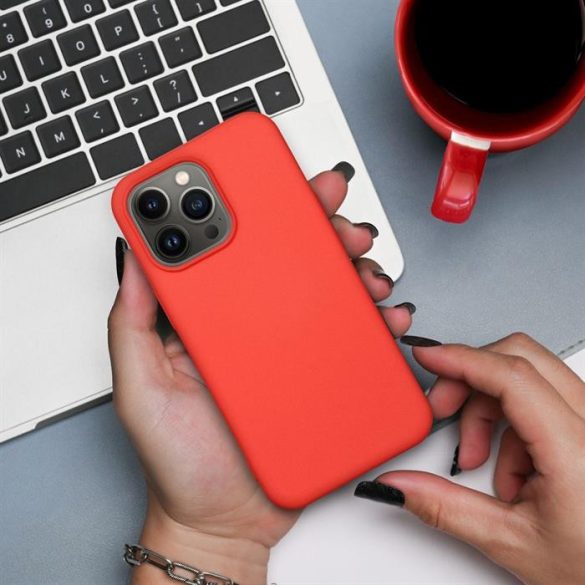 Husa SILICON pentru IPHONE 15 PLUS piersic
