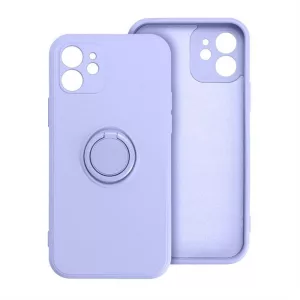 HUSĂ! - Husa SILICONE RING pentru IPHONE 15 PRO MAX violet