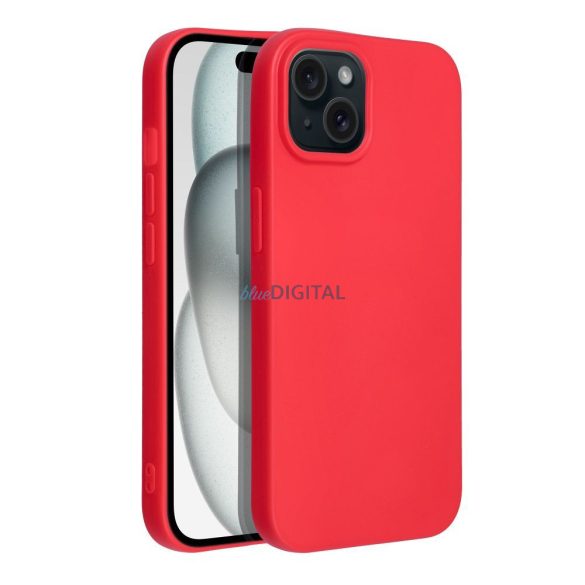 Husă SOFT pentru IPHONE 15 roșu