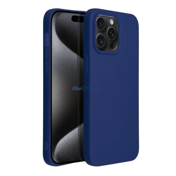 Husa MOALE pentru IPHONE 15 PRO MAX albastru inchis