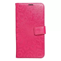 HUSĂ! - MEZZO Husă carte pentru IPHONE 15 mandala magenta