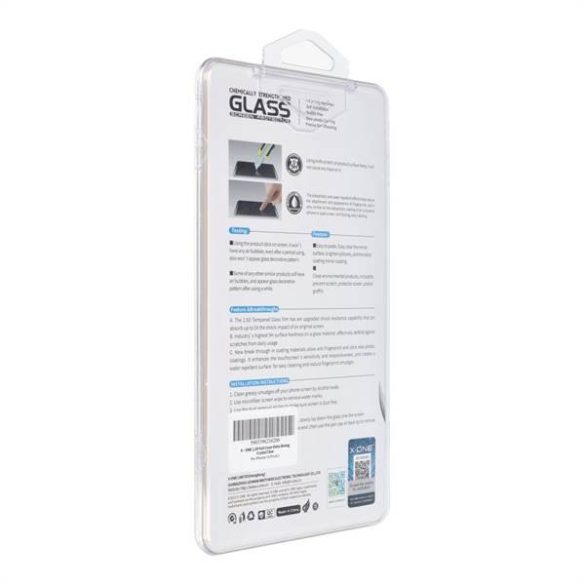 X-ONE Full Husă Extra Strong Crystal Clear - pentru iPhone 15 Pro Folie securizată 9H