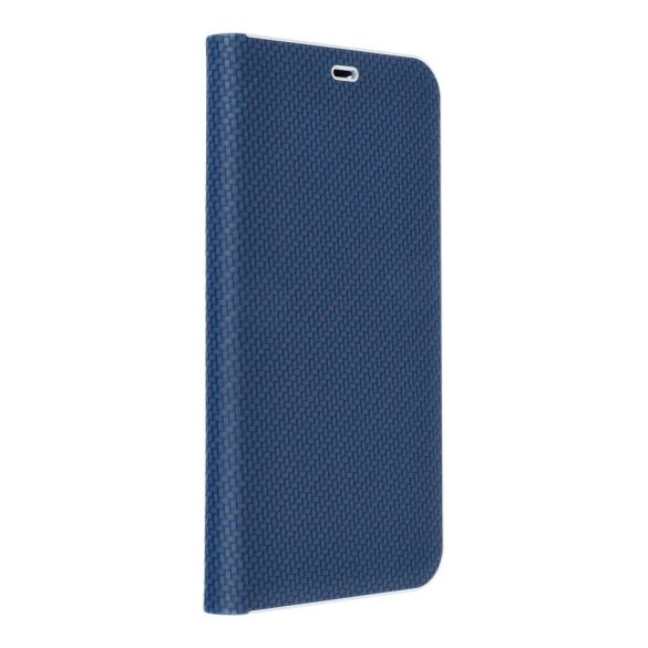 LUNA Book Carbon pentru IPHONE 15 Pro Max albastru