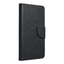 HUSĂ! - Husa Fancy Book pentru IPHONE 15 PLUS neagra