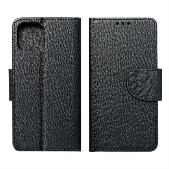Husa Fancy Book pentru IPHONE 15 PRO neagra