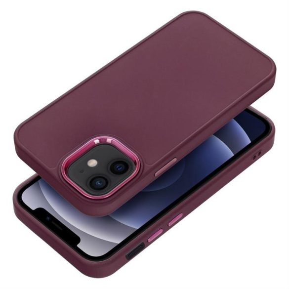 Husă FRAME pentru IPHONE 12 MINI violet