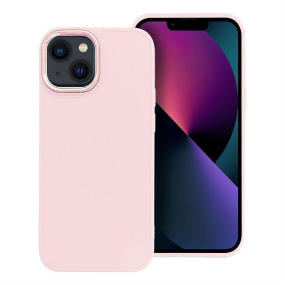HUSĂ! - Husa CADRU pentru IPHONE 13 MINI roz pudrat