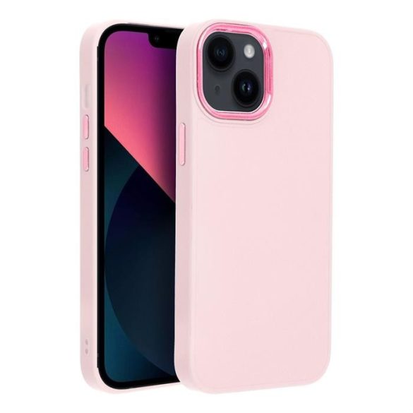 HUSĂ! - Husa CADRU pentru IPHONE 13 MINI roz pudrat