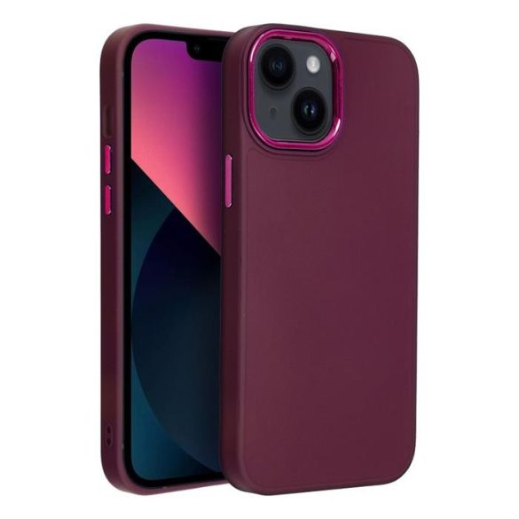 Husă FRAME pentru IPHONE 13 MINI violet