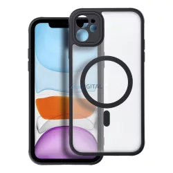   HUSĂ! - Husă Full Matte Mag Cover compatibilă cu MagSafe pentru IPHONE 11 neagră