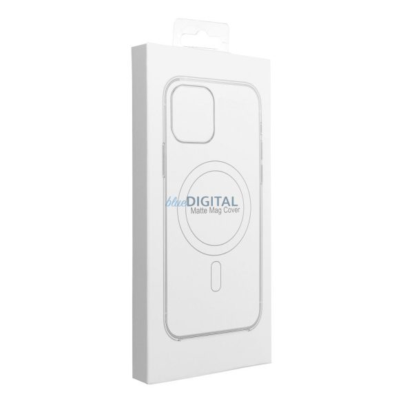 Husă Full Matte Mag Husă compatibilă cu MagSafe pentru IPHONE 12 negru