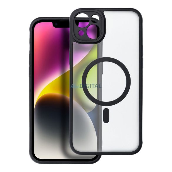 Husă Full Matte Mag Cover compatibilă cu MagSafe pentru IPHONE 14 PLUS neagră