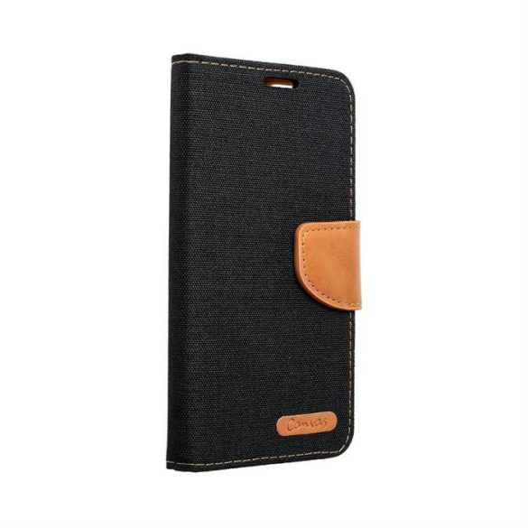 husă carte CANVAS pentru XIAOMI Redmi NOTE 12S negru