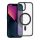 Husă Matte Mag Cover compatibilă cu MagSafe pentru IPHONE 13 neagră