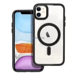   HUSĂ! - Husă Color Edge Mag Cover compatibilă cu MagSafe pentru IPHONE 11 neagră
