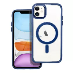   HUSĂ! - Husă Color Edge Mag Cover compatibilă cu MagSafe pentru IPHONE 11 bleumarin