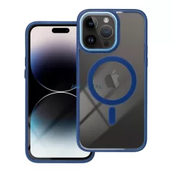   HUSĂ! - Husă Color Edge Mag Cover compatibilă cu MagSafe pentru IPHONE 15 PRO bleumarin