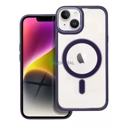  HUSĂ! - Husă Color Edge Mag Cover compatibilă cu MagSafe pentru IPHONE 14 violet intens