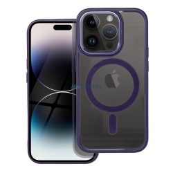  HUSĂ! - Husă Color Edge Mag Cover compatibilă cu MagSafe pentru IPHONE 14 PRO violet intens