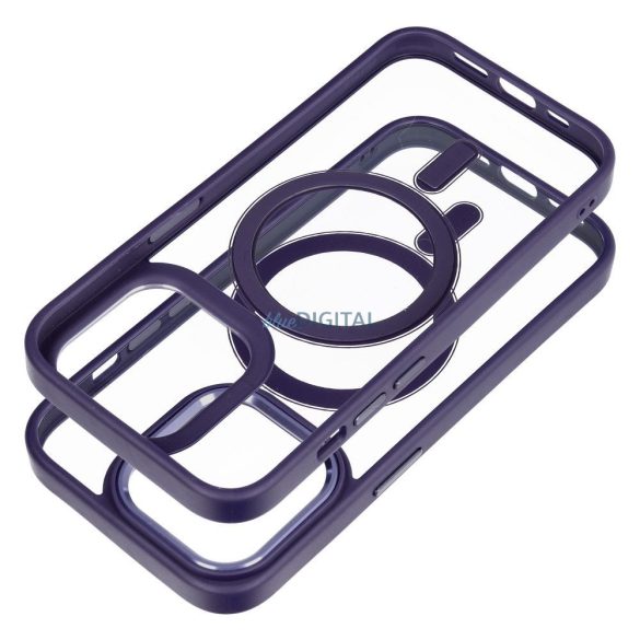 Husă Color Edge Mag Cover compatibilă cu MagSafe pentru IPHONE 14 PRO violet intens