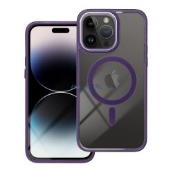   HUSĂ! - Husă Color Edge Mag Cover compatibilă cu MagSafe pentru IPHONE 14 PRO MAX violet intens