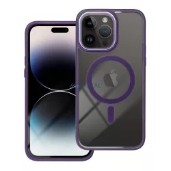   HUSĂ! - Husă Color Edge Mag Cover compatibilă cu MagSafe pentru IPHONE 15 PRO violet intens
