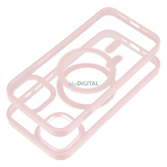 Husă Color Edge Mag Cover compatibilă cu MagSafe pentru IPHONE 13 roz
