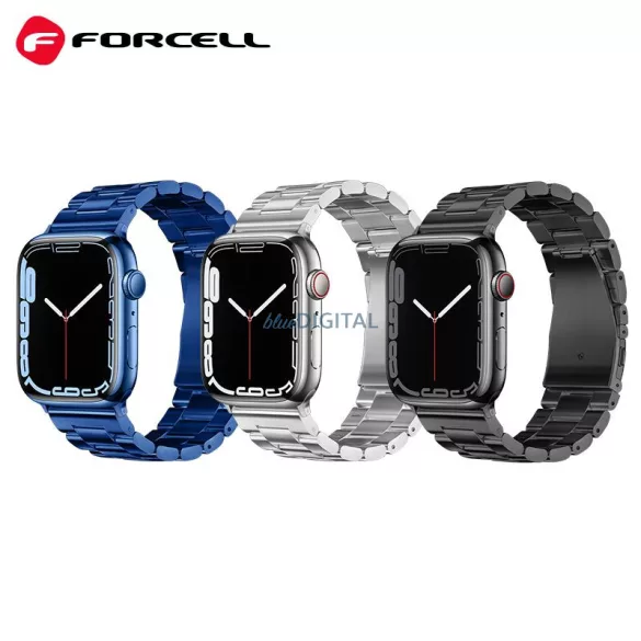 Curea FORCELL F-DESIGN FA10 pentru Apple Watch 38/40/41mm negru
