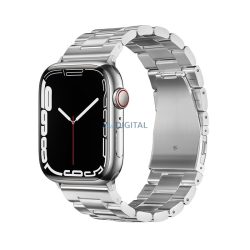   Curea FORCELL F-DESIGN FA10 pentru Apple Watch 42/44/45/49mm argintiu