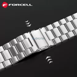   Curea FORCELL F-DESIGN FA10 pentru Apple Watch 42/44/45/49mm argintiu