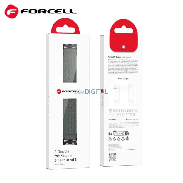 FORCELL F-DESIGN FX5 curea pentru Xiaomi 8 verde verde
