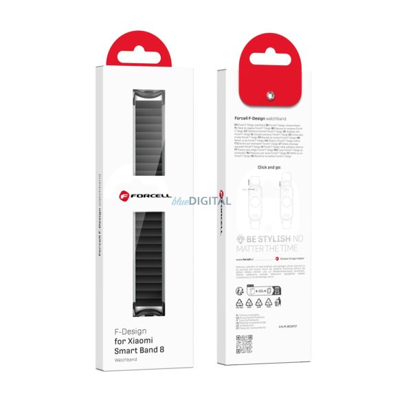 Curea FORCELL F-DESIGN FX8 pentru Xiaomi 8 neagra