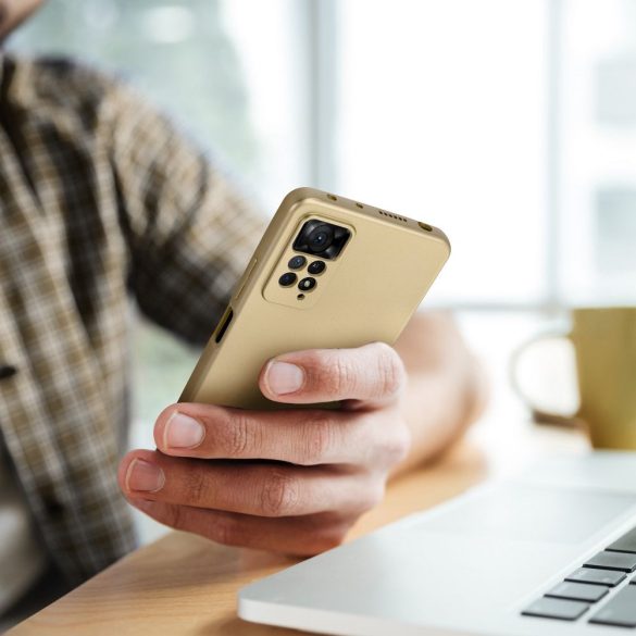 Husă METALIC pentru XIAOMI Redmi 12 4G auriu