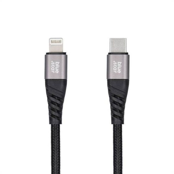 Cablu de date Blue Star - cu conector USB C la Lightning 2,4A